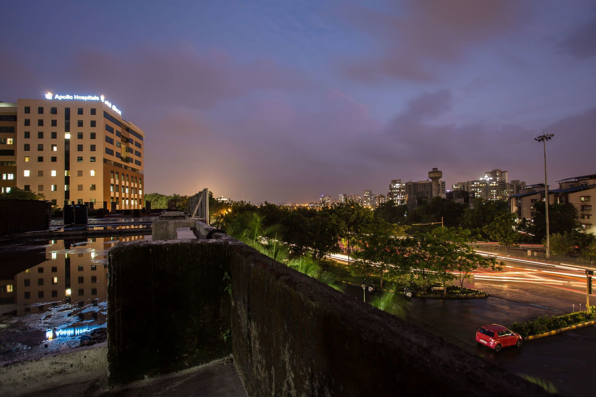 纳威孟买 Oyo 7156 Hill View Residency酒店 外观 照片